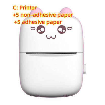 Portable Mini Printer: Bluetooth/WiFi Photo and Label Printing Solution