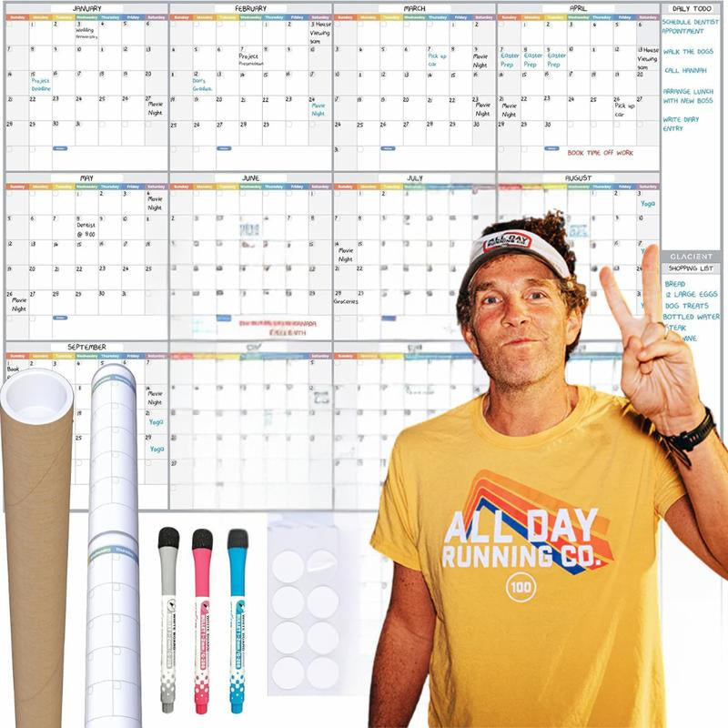 (UPDATED Version)The Big A## Calendar 2025 | Dry Erase