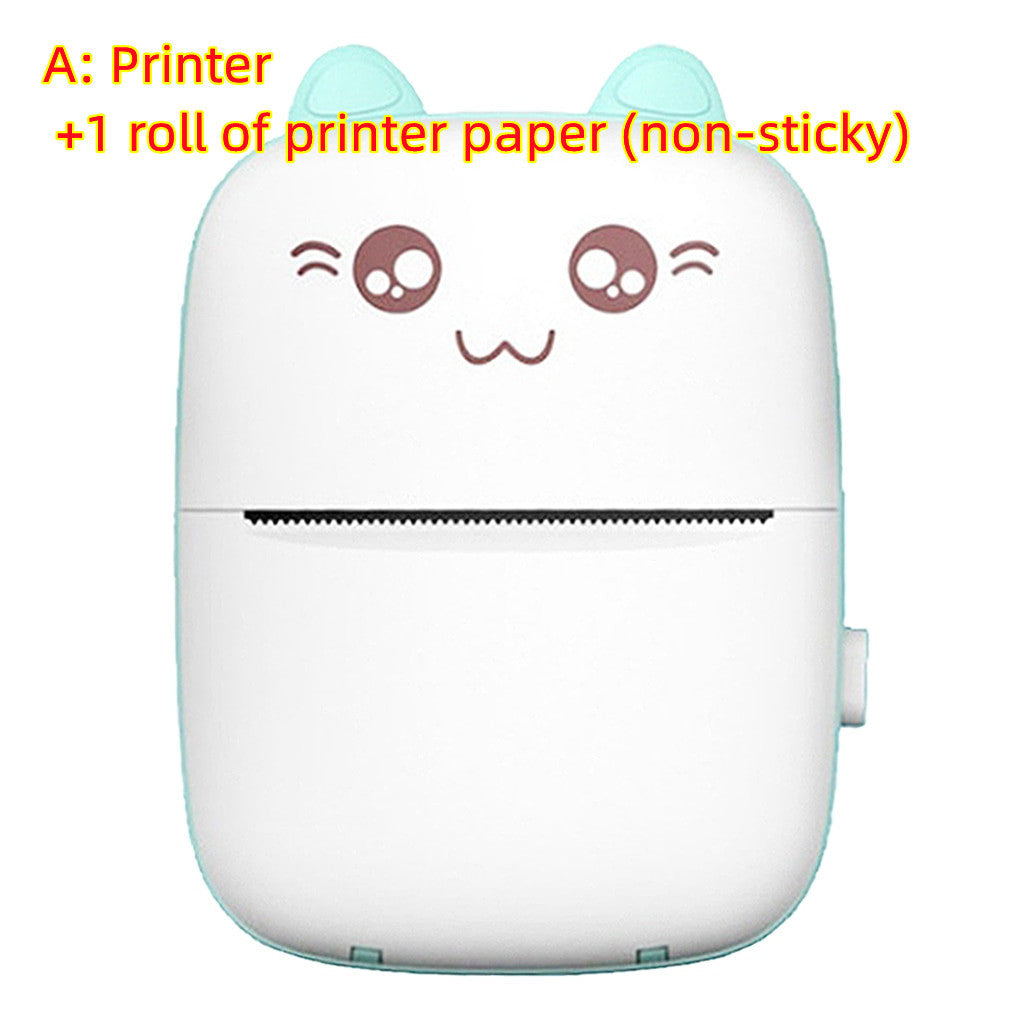 Portable Mini Printer: Bluetooth/WiFi Photo and Label Printing Solution