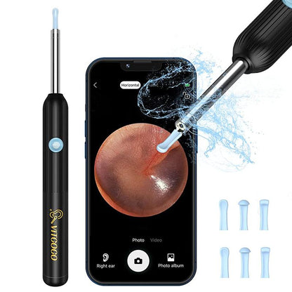 Ear Wax Removal Tool,Ear Cleaner with 1920P HD Camera, Ear Wax Removal Kits with 8 Pcs,Waterproof Otoscope with 6 LED Lights, Comfort,Gift Christmas