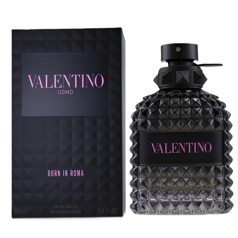 Valentino Uomo Born in Roma for Men Eau De Toilette Spray, 3.4 Ounce - Captivating Fragrance for Contemporary Masculinity