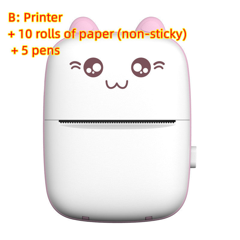 Portable Mini Printer: Bluetooth/WiFi Photo and Label Printing Solution