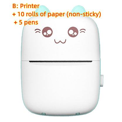 Portable Mini Printer: Bluetooth/WiFi Photo and Label Printing Solution