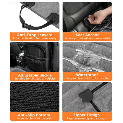 Waterproof Dog Car Seat Cover for Safe, Comfortable Travel