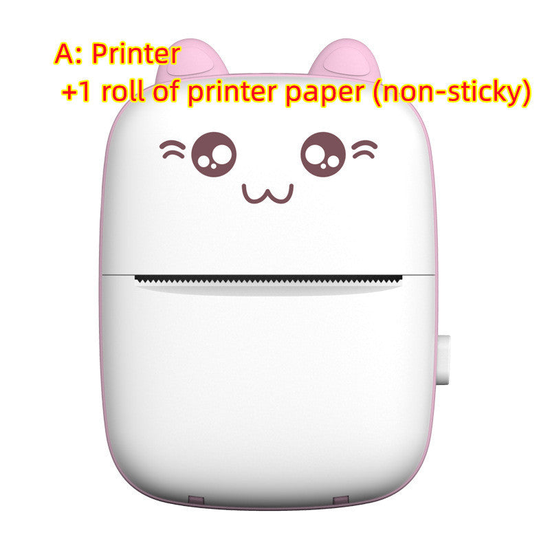 Portable Mini Printer: Bluetooth/WiFi Photo and Label Printing Solution