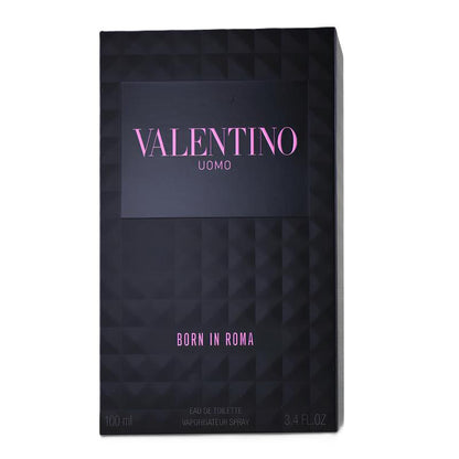 Valentino Uomo Born in Roma for Men Eau De Toilette Spray, 3.4 Ounce - Captivating Fragrance for Contemporary Masculinity